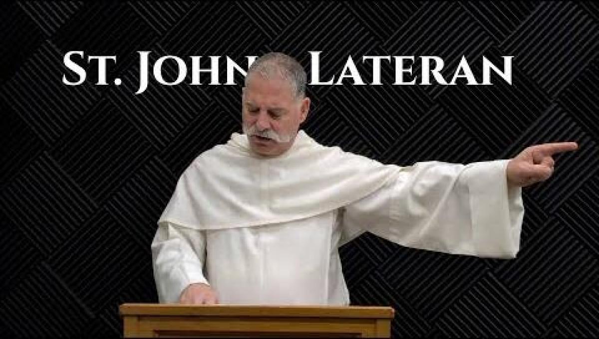 Dedication of St. John Lateran: Is the Church a Building or the People?