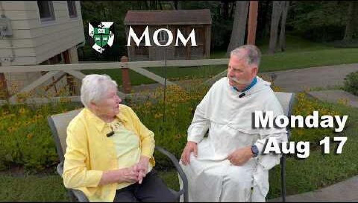 I ask my mother, what is it like to loose a son to the Dominicans? 